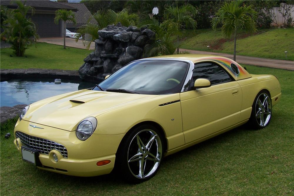 2002 FORD THUNDERBIRD 2 DOOR CONVERTIBLE