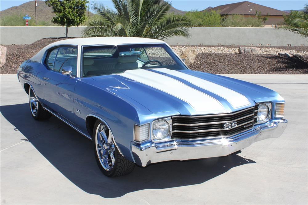 1972 CHEVROLET CHEVELLE SS CUSTOM 2 DOOR HARDTOP