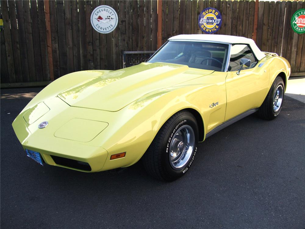 1974 CHEVROLET CORVETTE 2 DOOR CONVERTIBLE