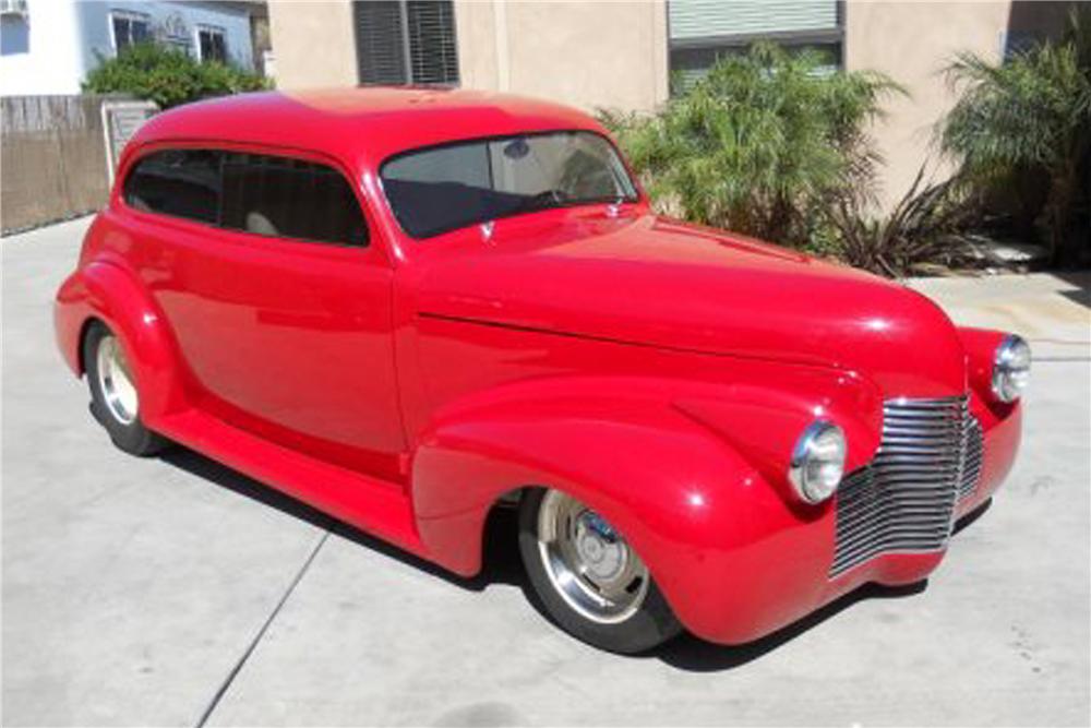 1940 CHEVROLET DELUXE STREET ROD 2 DOOR COUPE