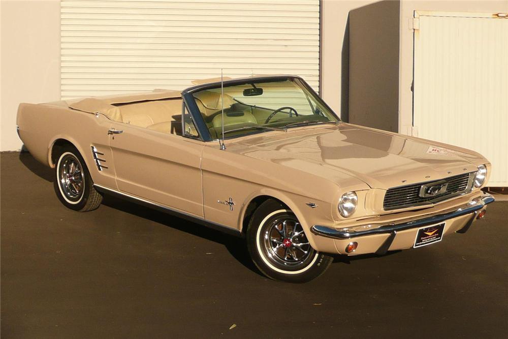 1966 FORD MUSTANG CONVERTIBLE