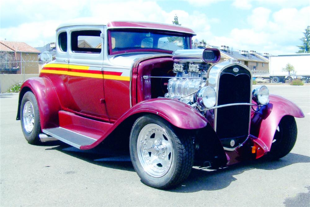 1931 FORD 5 WINDOW CUSTOM COUPE