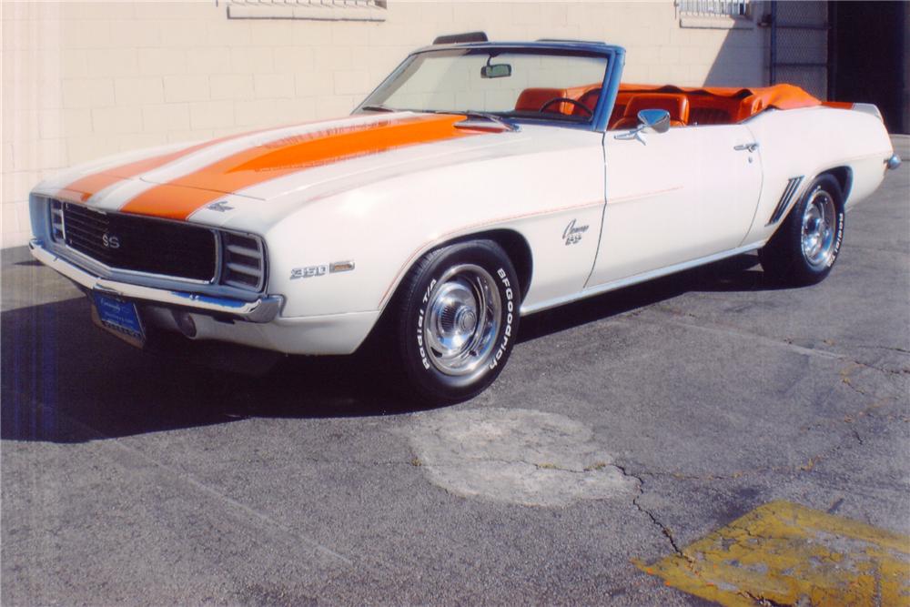 1969 CHEVROLET CAMARO INDY PACE CAR CONVERTIBLE