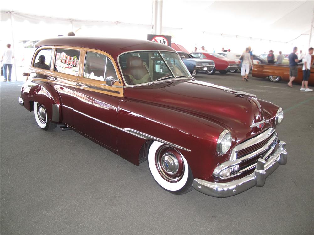 1951 CHEVROLET STYLELINE CUSTOM TIN WOODY WAGON