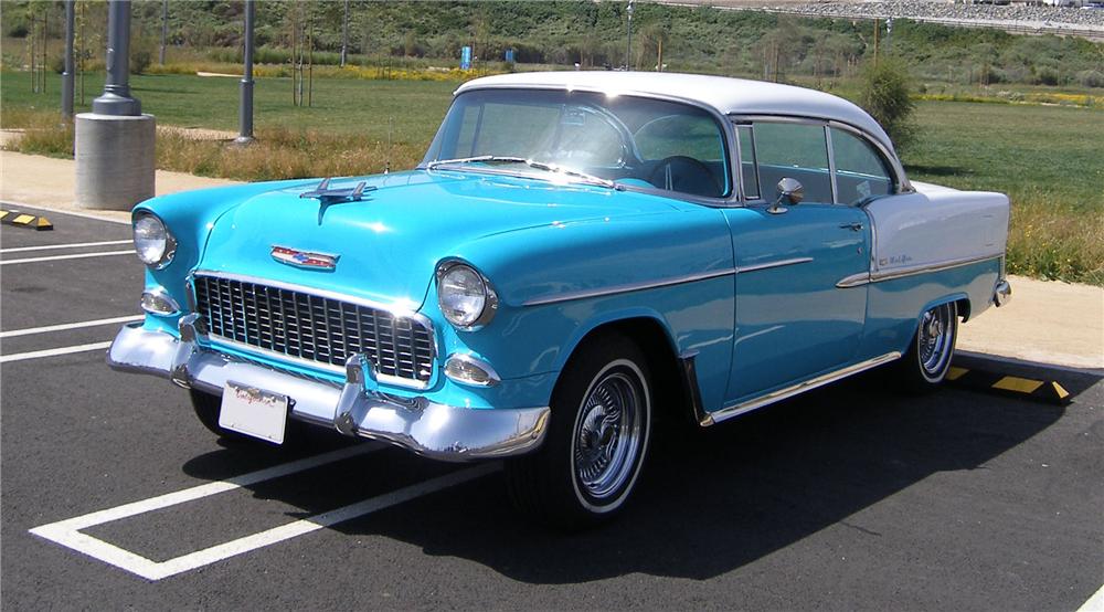 1955 CHEVROLET BEL AIR CUSTOM 2 DOOR HARDTOP