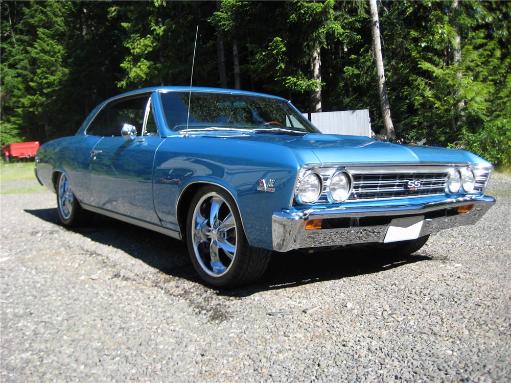 1967 CHEVROLET CHEVELLE CUSTOM 2 DOOR