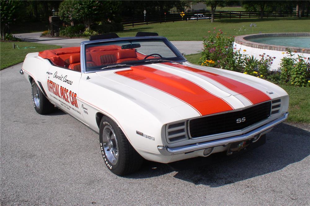 1969 CHEVROLET CAMARO SS PACE CAR CONVERTIBLE