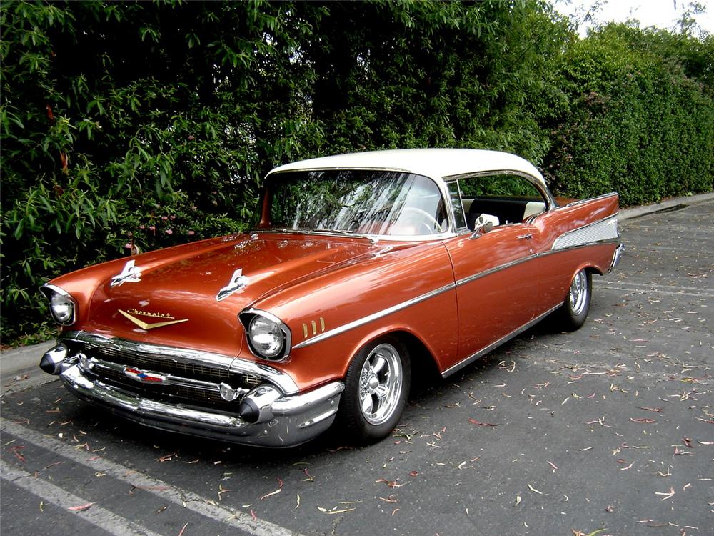 1957 CHEVROLET BEL AIR CUSTOM COUPE