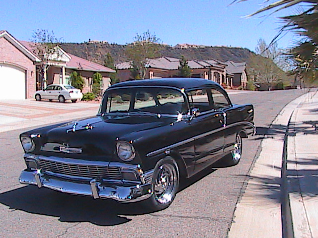 1956 CHEVROLET 210 CUSTOM 2 DOOR SEDAN