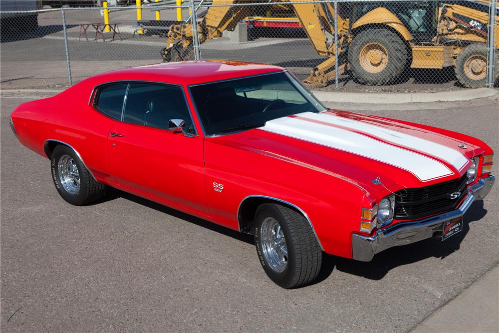 1971 CHEVROLET CHEVELLE CUSTOM COUPE