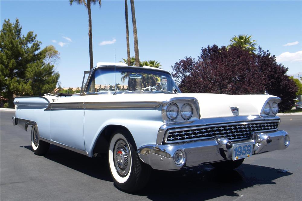 1959 FORD FAIRLANE 500 2 DOOR CONVERTIBLE