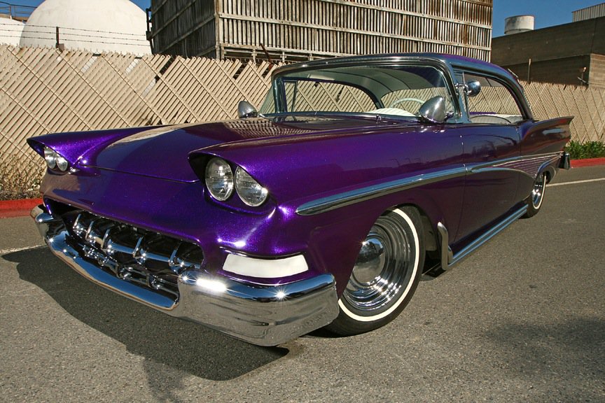 1958 FORD 500 SERIES CUSTOM 2 DOOR HARDTOP