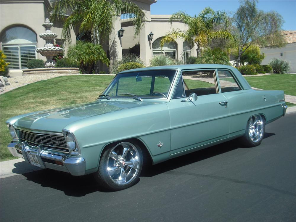 1966 CHEVROLET NOVA 2 DOOR CUSTOM COUPE