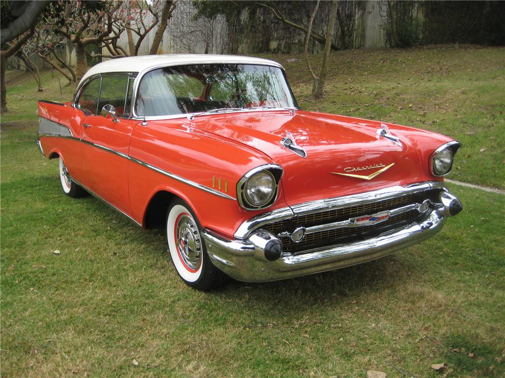 1957 CHEVROLET BEL AIR 2 DOOR HARDTOP COUPE