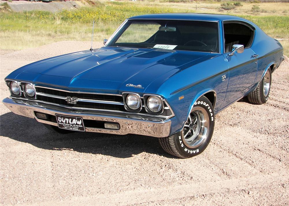 1969 CHEVROLET CHEVELLE SS 396 2 DOOR HARDTOP