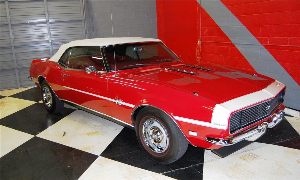 1968 CHEVROLET CAMARO RS/SS 2 DOOR CONVERTIBLE