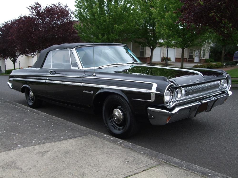 1964 DODGE POLARA 500 2 DOOR CONVERTIBLE