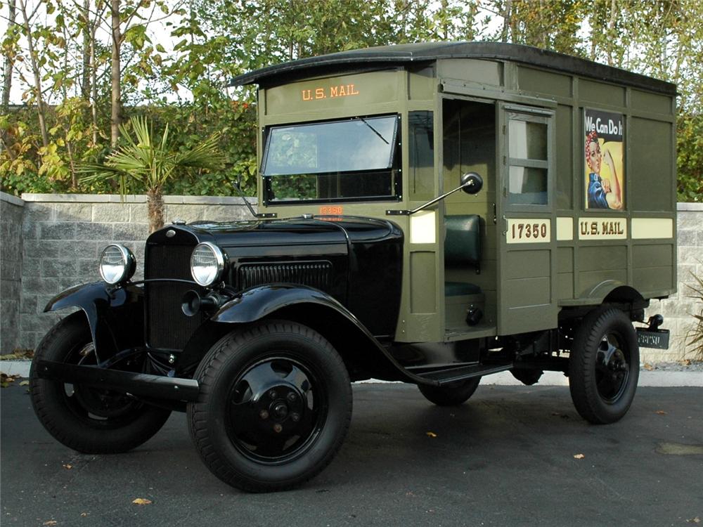 1931 FORD MODEL AA POSTAL DELIVERY TRUCK