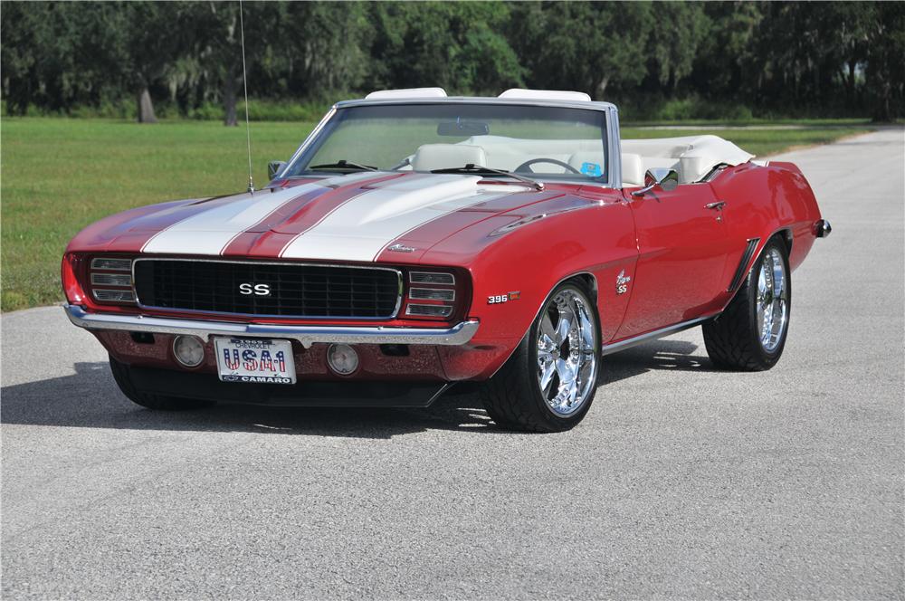 1969 CHEVROLET CAMARO SS CUSTOM CONVERTIBLE