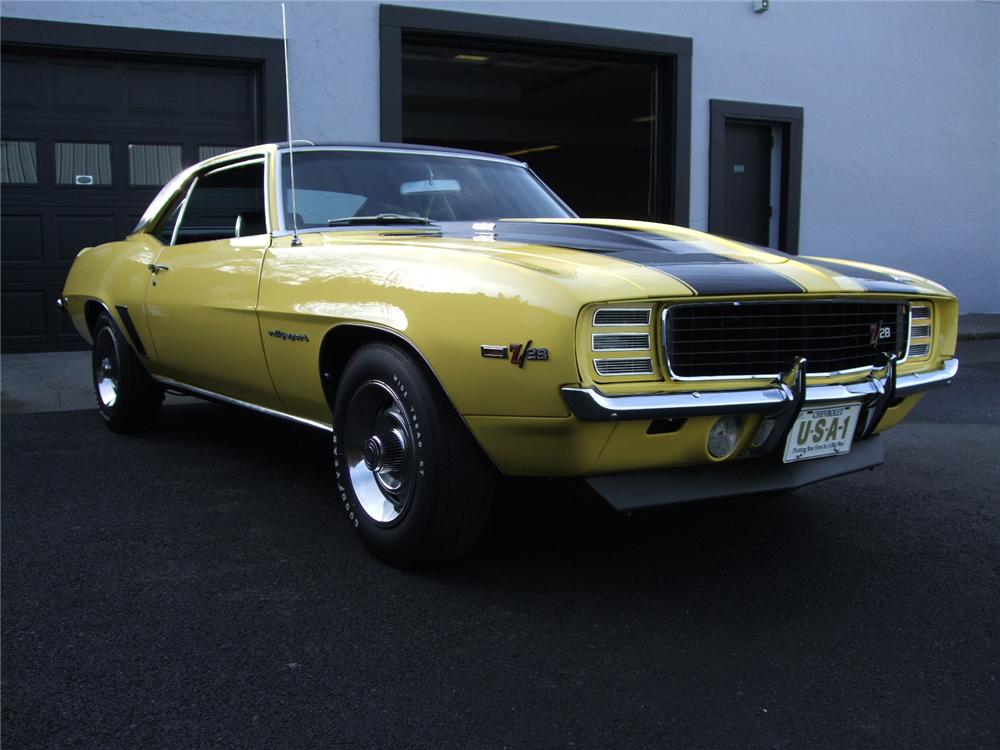 1969 CHEVROLET CAMARO Z/28 RS 2 DOOR COUPE