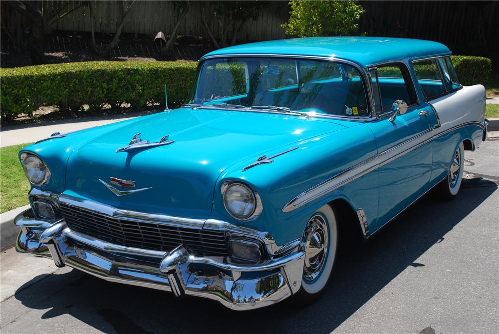 1956 CHEVROLET NOMAD CUSTOM 2 DOOR WAGON