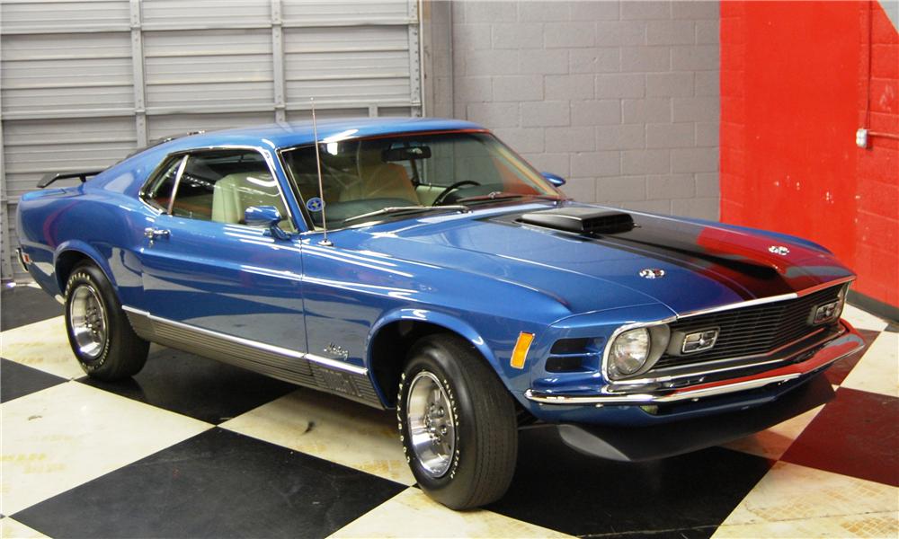 1970 FORD MUSTANG MACH 1 2 DOOR FASTBACK