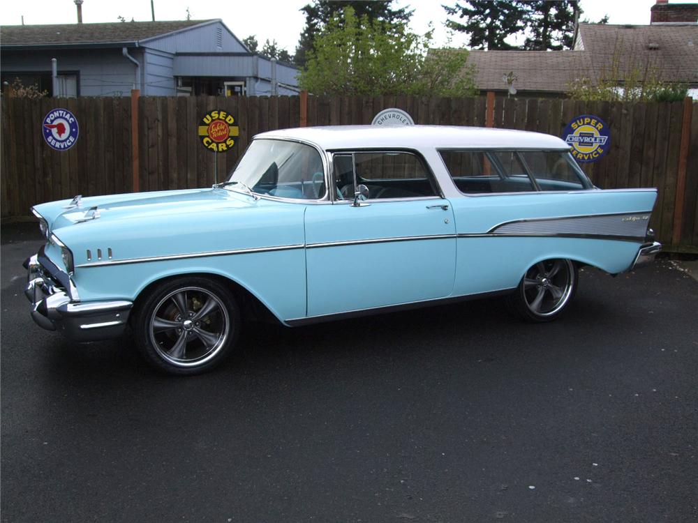 1957 CHEVROLET NOMAD CUSTOM STATION WAGON