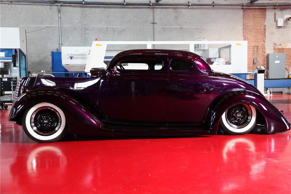 1936 FORD CUSTOM 5 WINDOW COUPE