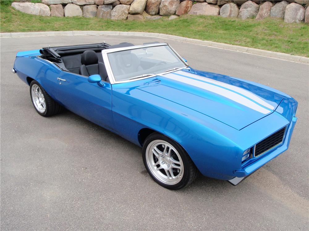 1969 CHEVROLET CAMARO RS PRO-TOURING CONVERTIBLE