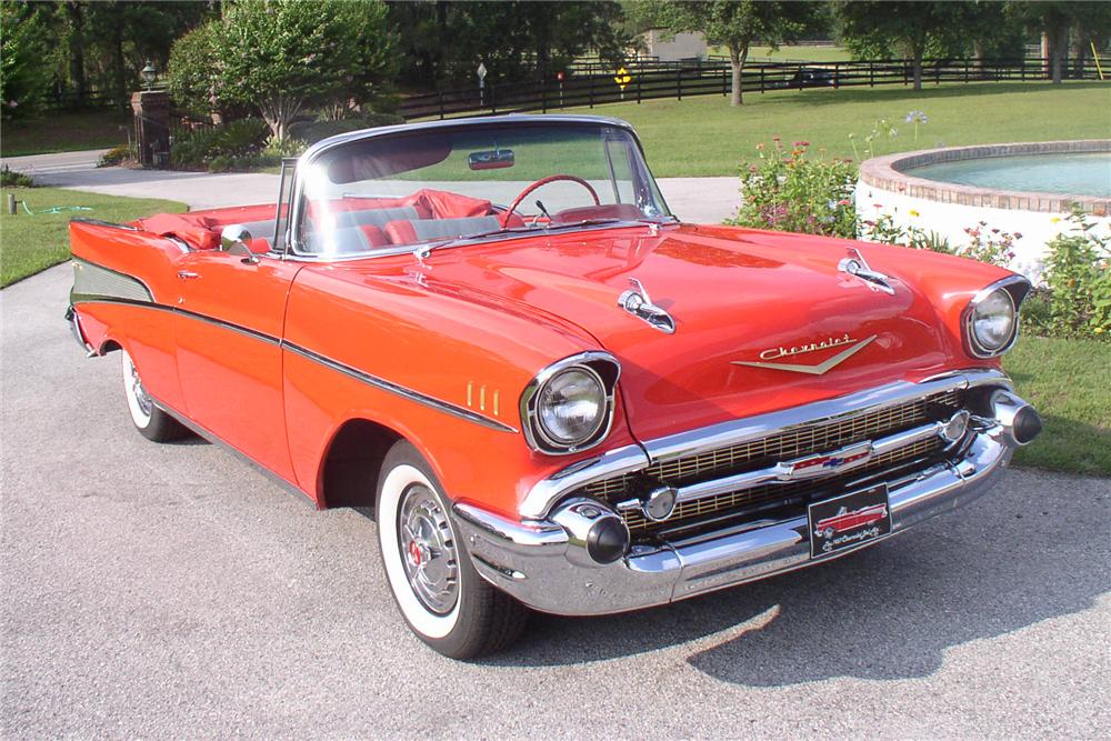 1957 CHEVROLET BEL AIR CUSTOM CONVERTIBLE