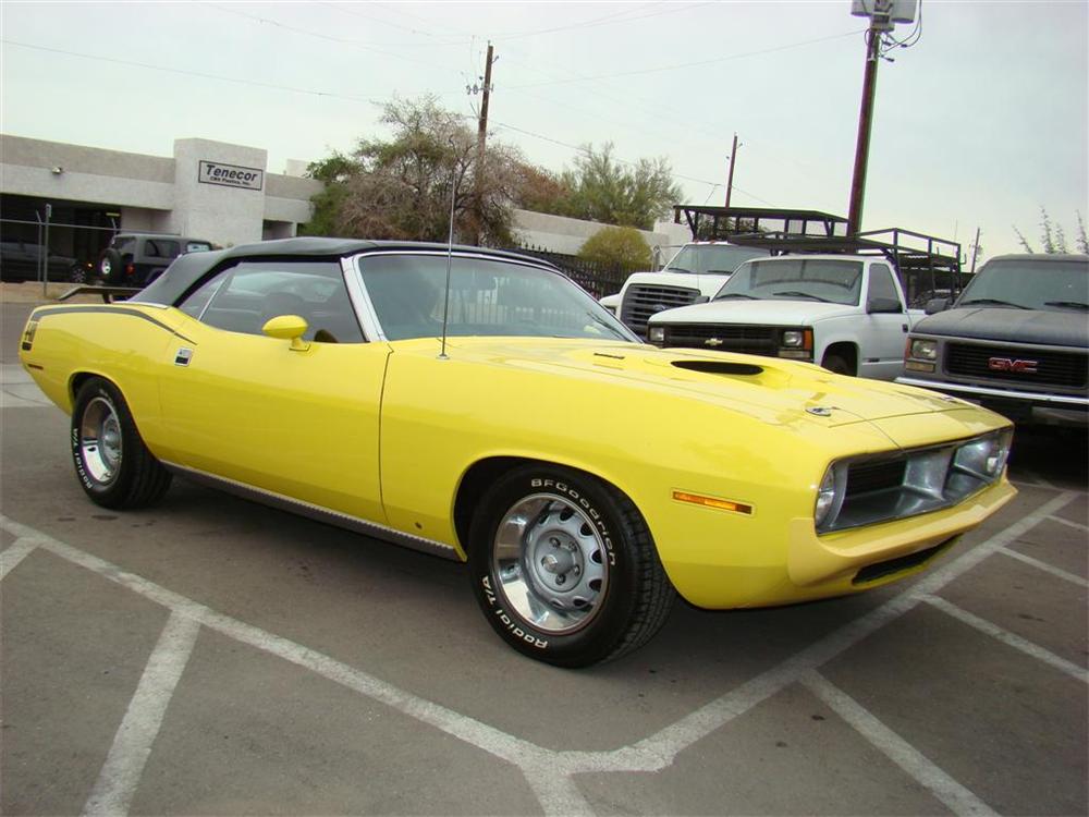 1970 PLYMOUTH BARRACUDA CUSTOM CONVERTIBLE