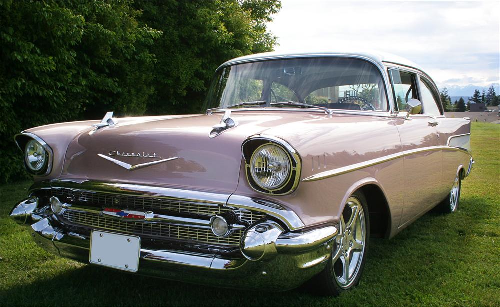 1957 CHEVROLET 210 CUSTOM 2 DOOR COUPE