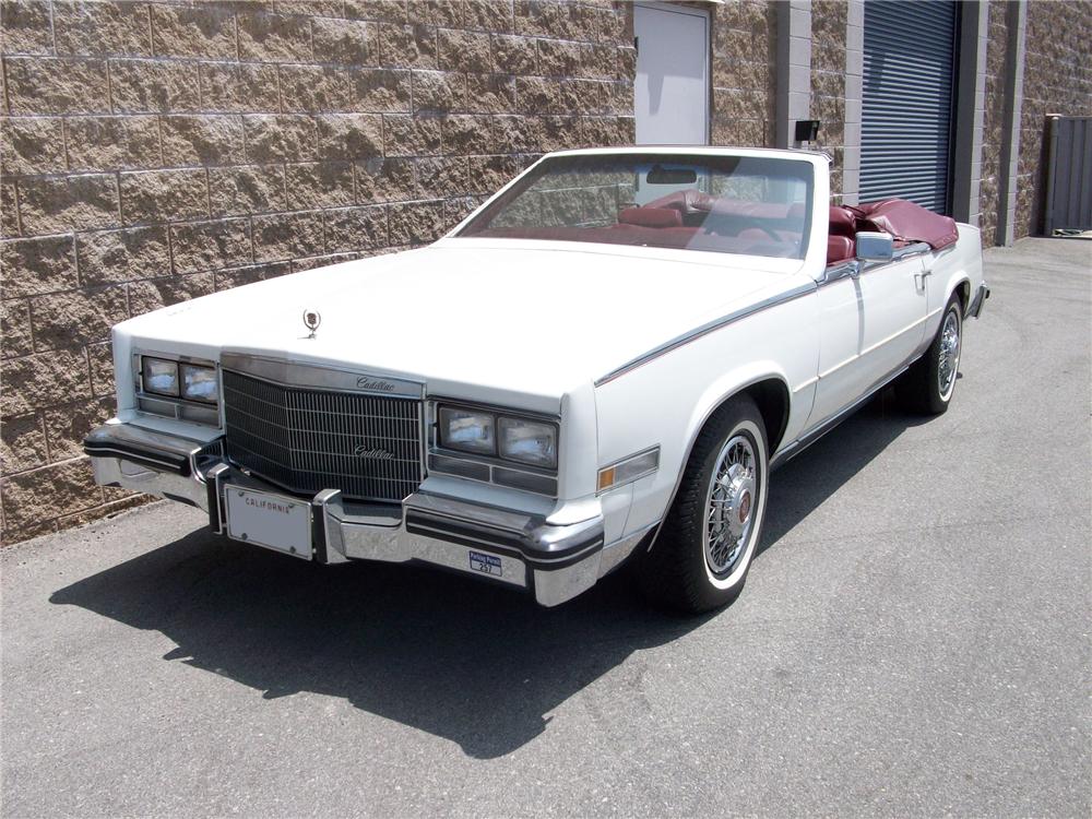 1985 CADILLAC ELDORADO CONVERTIBLE