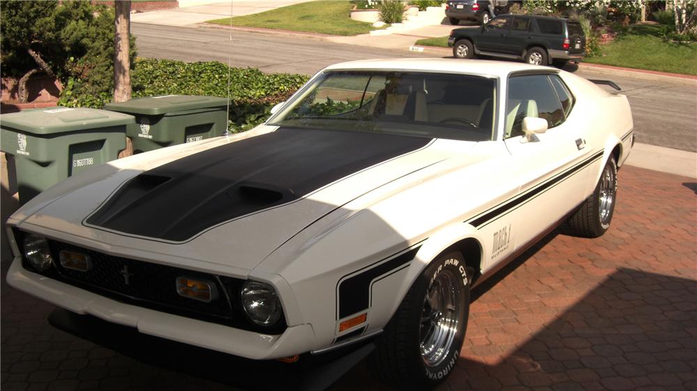 1971 FORD MUSTANG MACH 1 FASTBACK