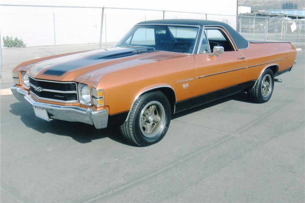 1971 CHEVROLET EL CAMINO SS PICKUP