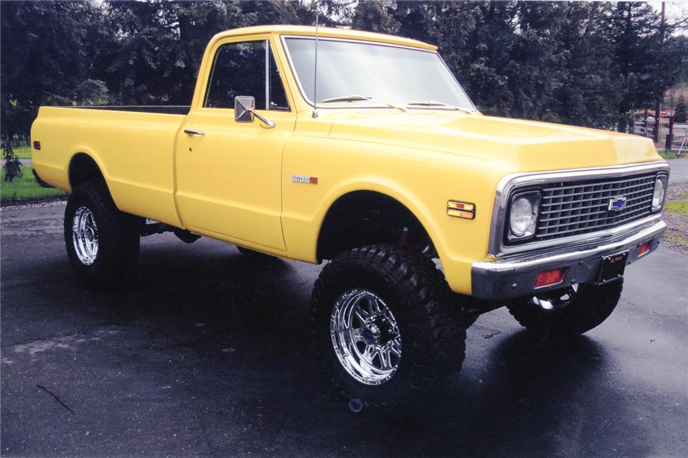 1972 CHEVROLET CK-20 CUSTOM 4X4 PICKUP