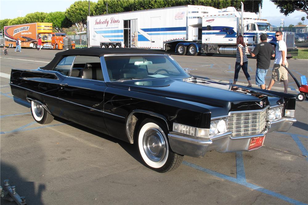 1969 CADILLAC DE VILLE CONVERTIBLE