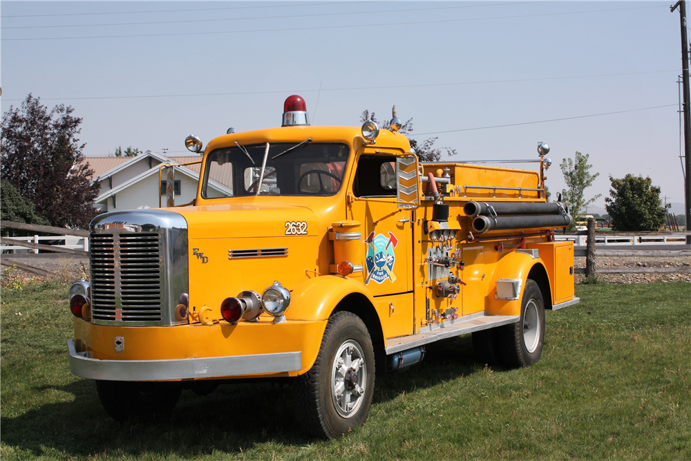 1952 FWD FIRE TRUCK PUMPER