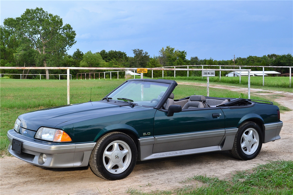 1991 FORD MUSTANG GT CONVERTIBLE