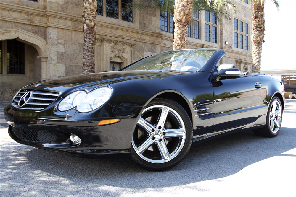 2005 MERCEDES-BENZ SL500 CONVERTIBLE