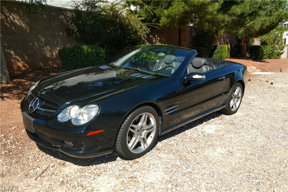 2006 MERCEDES-BENZ SL500 CONVERTIBLE