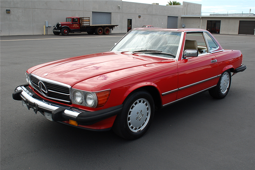 1989 MERCEDES-BENZ 560SL CONVERTIBLE