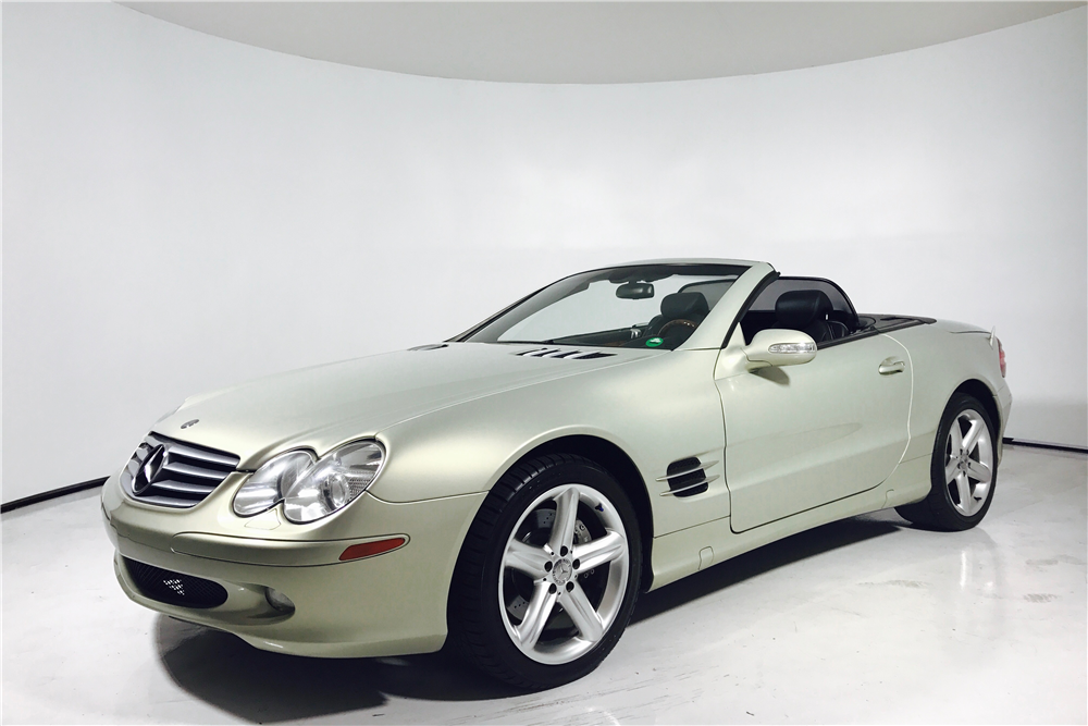 2003 MERCEDES-BENZ SL500 CONVERTIBLE