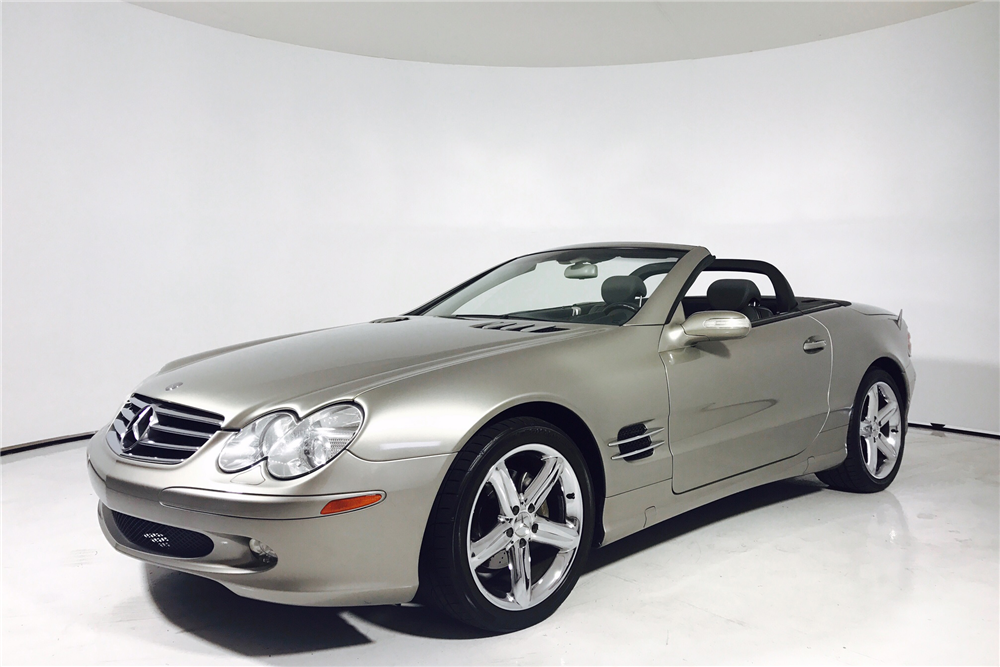 2004 MERCEDES-BENZ SL500 CONVERTIBLE