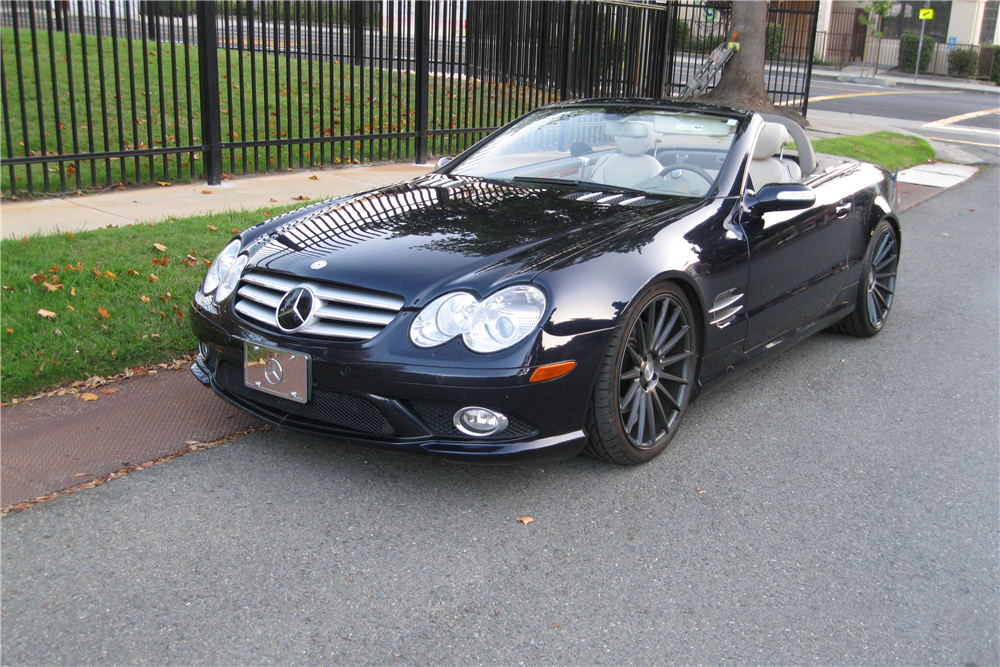 2007 MERCEDES-BENZ SL550 ROADSTER