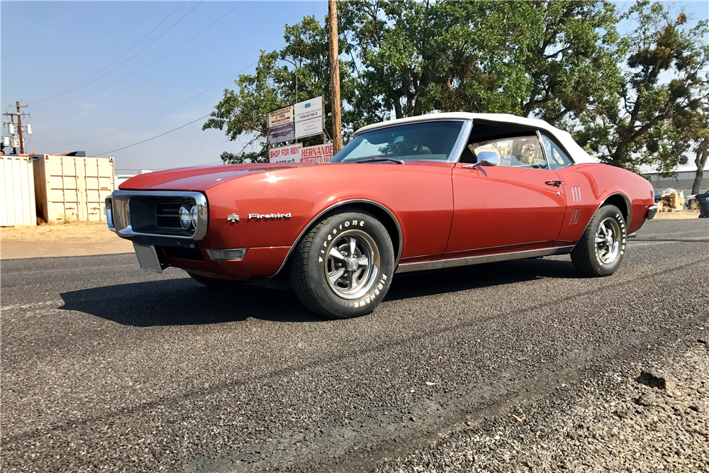 1968 PONTIAC FIREBIRD CONVERTIBLE