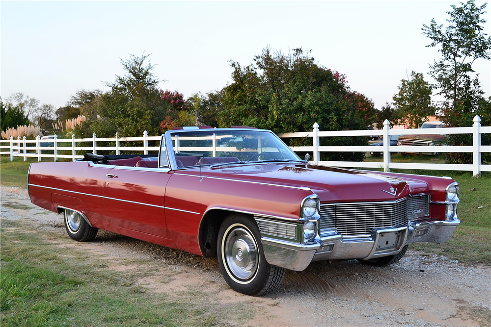 1965 CADILLAC DE VILLE CONVERTIBLE