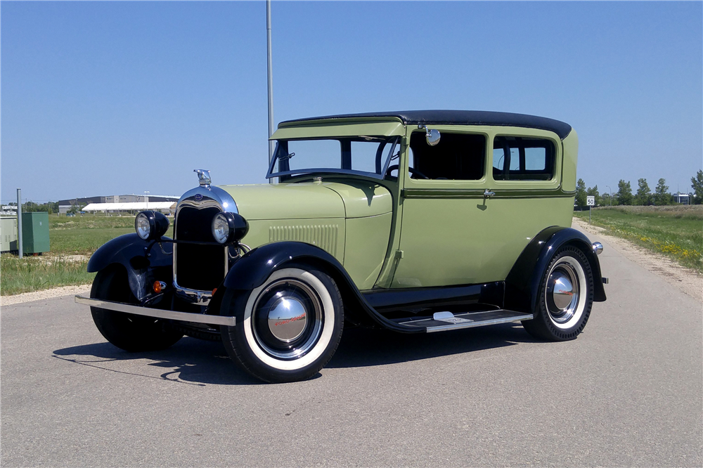 1928 FORD MODEL A CUSTOM TUDOR SEDAN