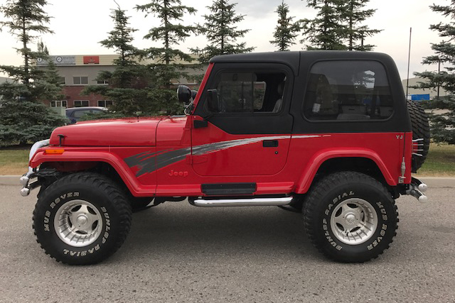 1995 JEEP WRANGLER CUSTOM 4X4