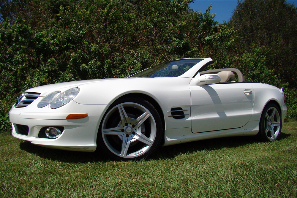 2007 MERCEDES-BENZ SL550 CONVERTIBLE